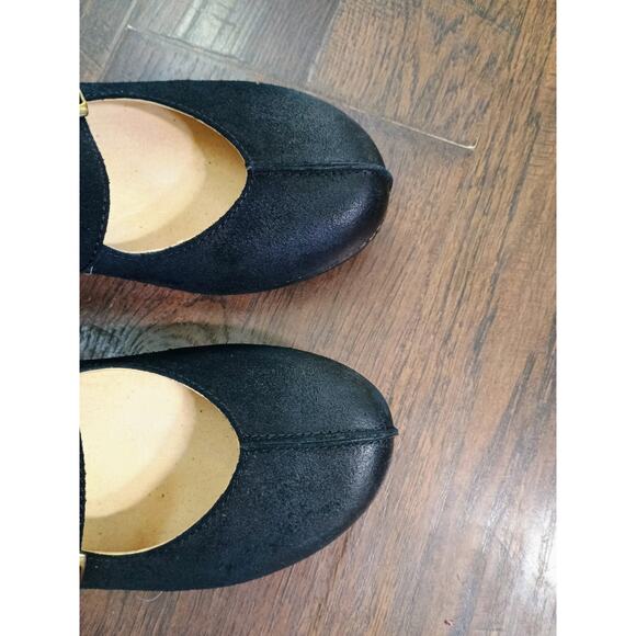 Dansko Mika Mary Jane shoes in black burnished suede women's size 7.5 - Picture 5 of 7